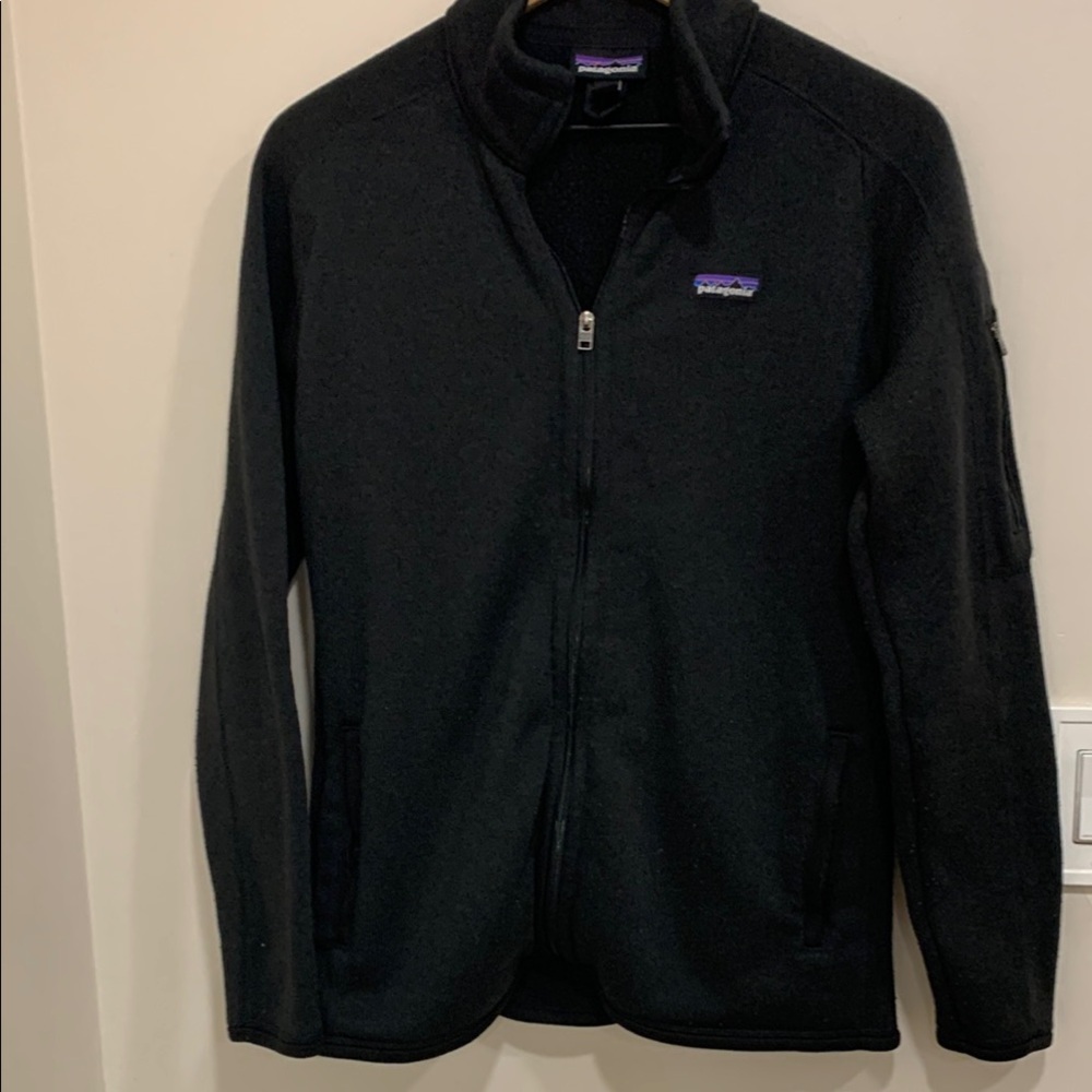 Patagonia Black Full-Zip Fleece Jacket